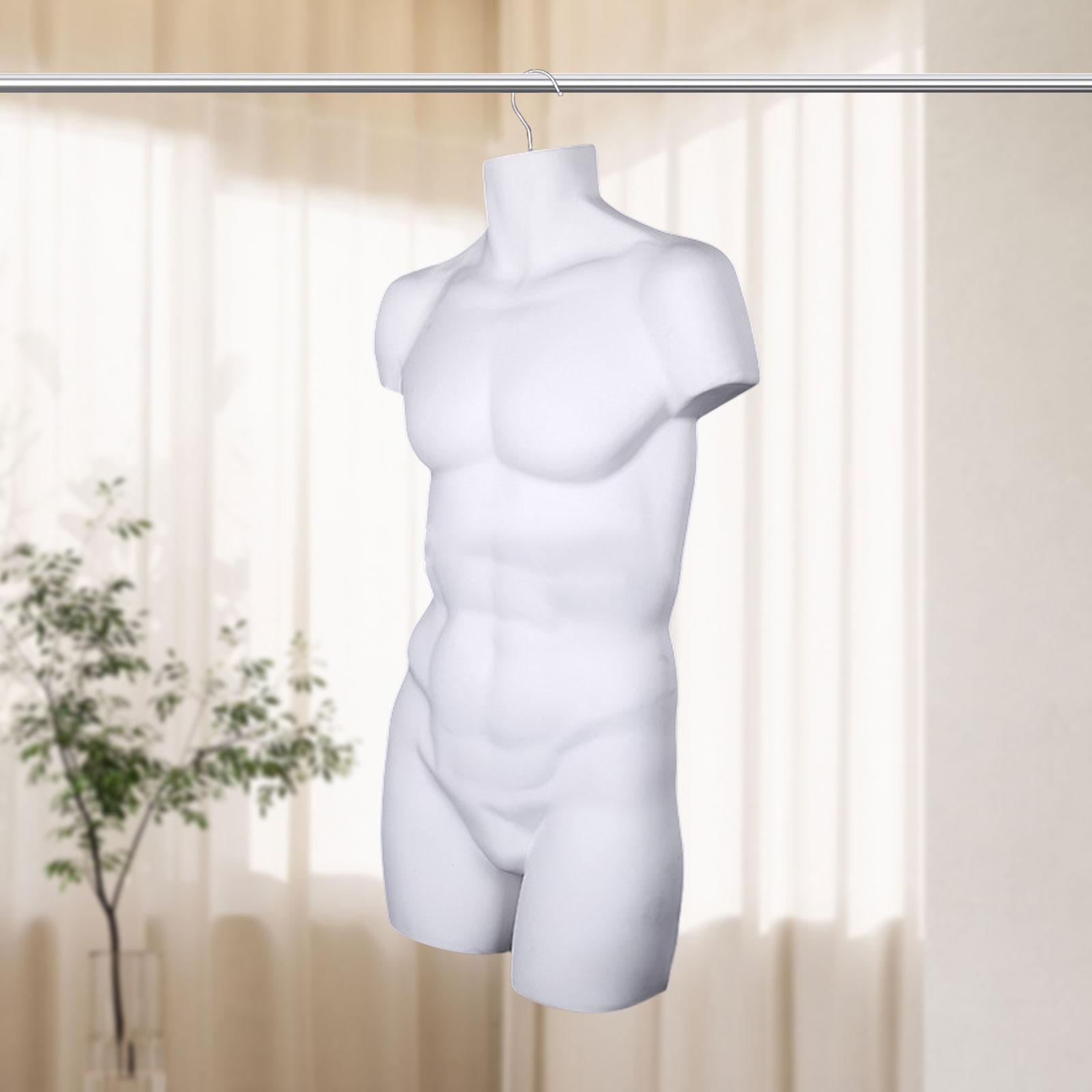 Dress Form Mannequin - Manichino maschile Appendiabiti Stand Torso Forma