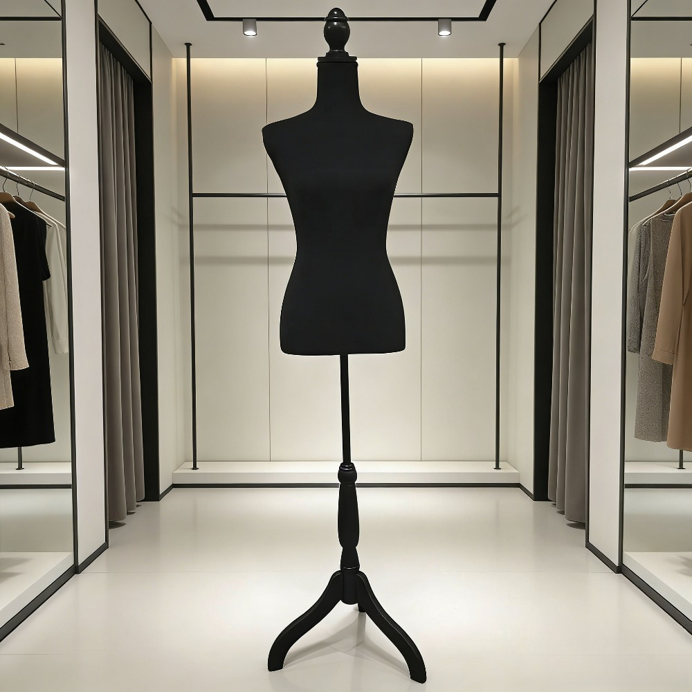 Dress Form Mannequin - Manichino Mezzo Busto per Esposizione Abiti,