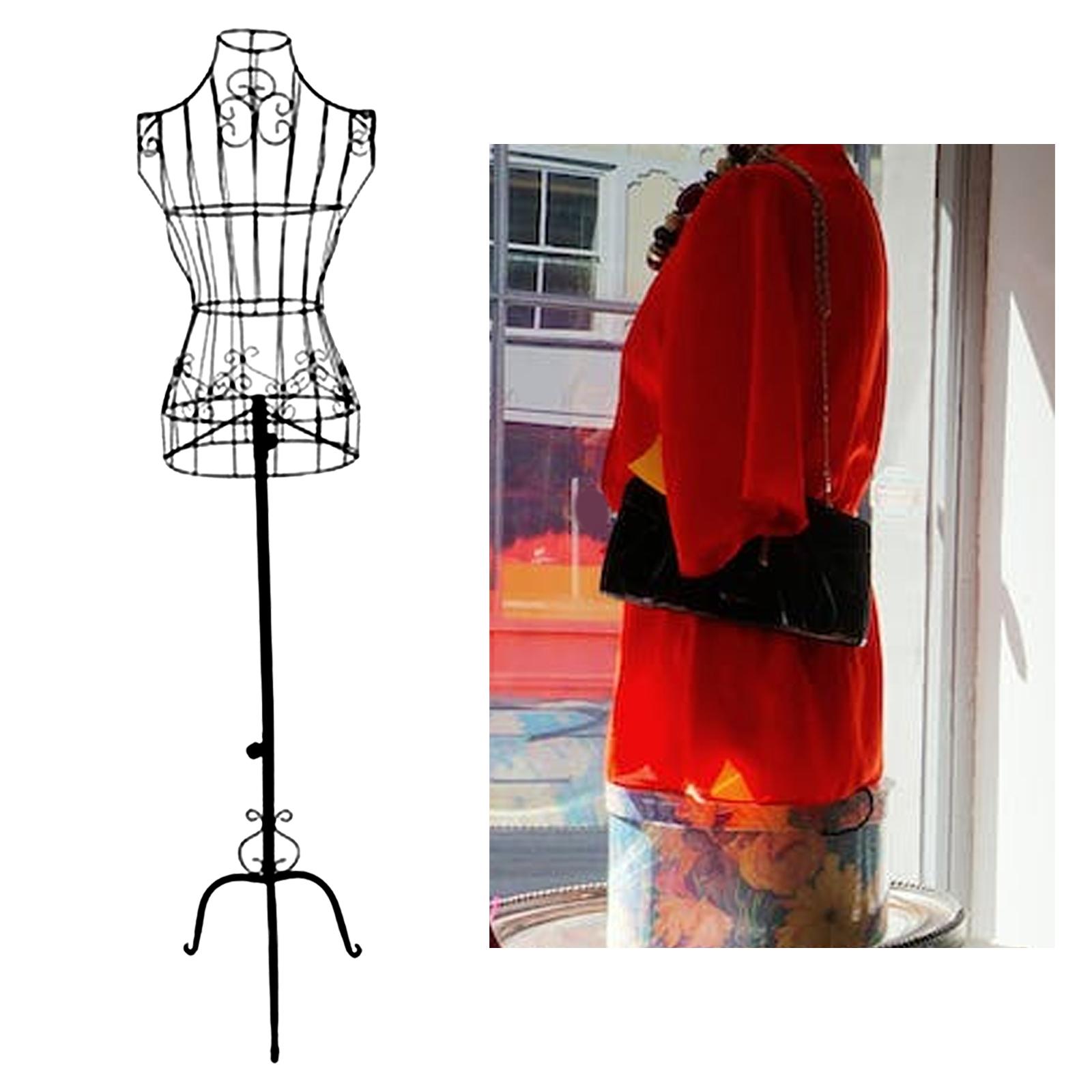 Dress Form Mannequin - Manichino Femminile in Ferro con Supporto