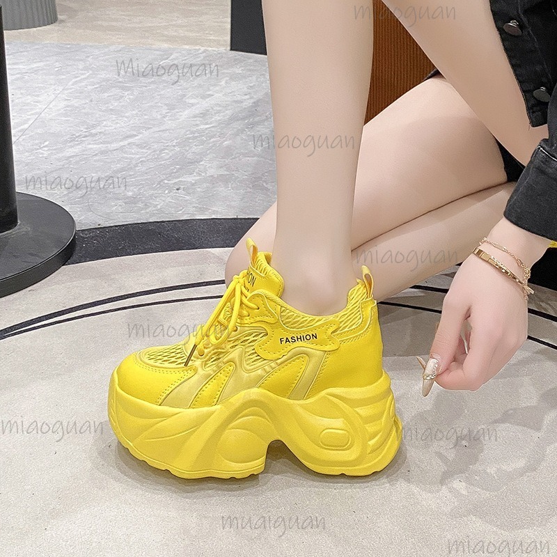 Sewing Net - Sneakers da Donna con Zeppa e