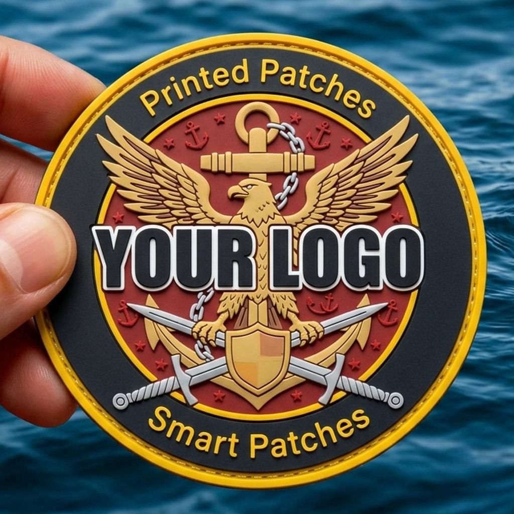 Sewing Labels - Patch personalizzata in PVC 3D con