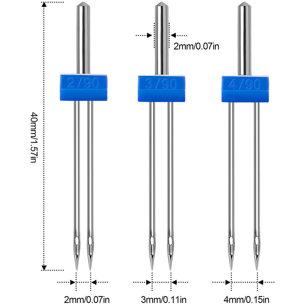 3-9 pezzi aghi gemelli per mac - Twin Needle Stretch recensione e prezzo
