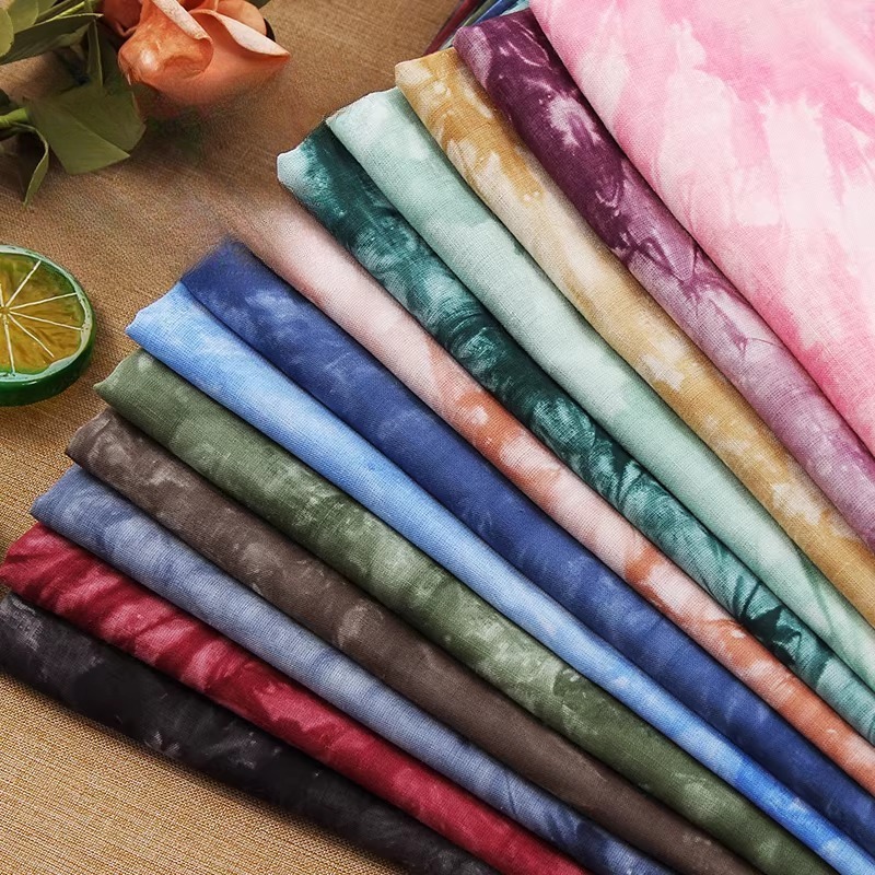 Tessuto in cotone e lino sotti - Sewing Tie Dye recensione e prezzo