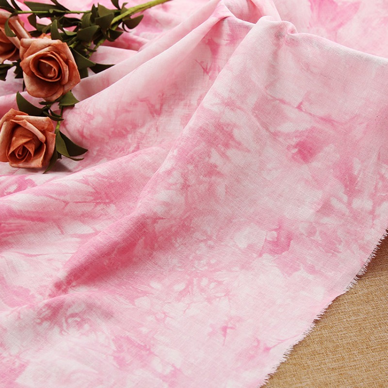 Tessuto in cotone e lino sotti - Sewing Tie Dye recensione e prezzo