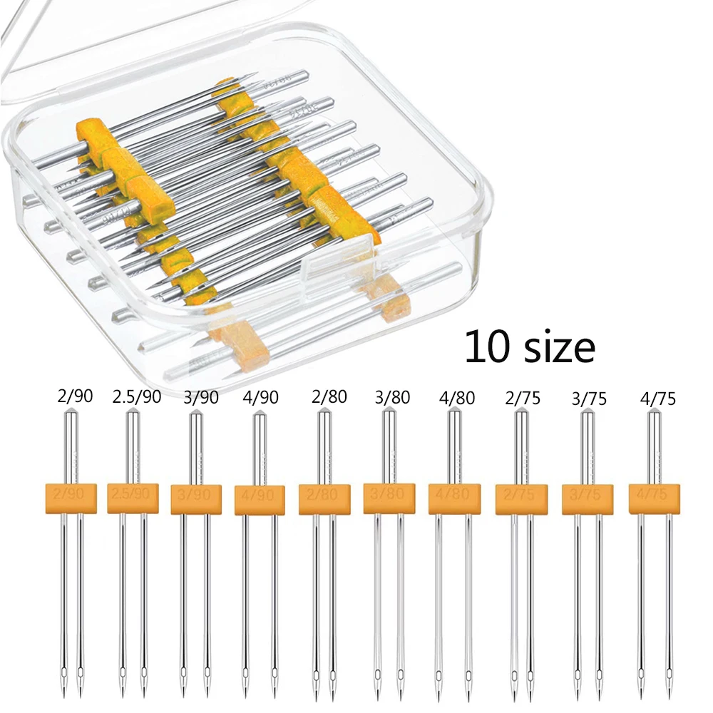 10 pezzi aghi gemelli per macc - Twin Needle Stretch recensione e prezzo