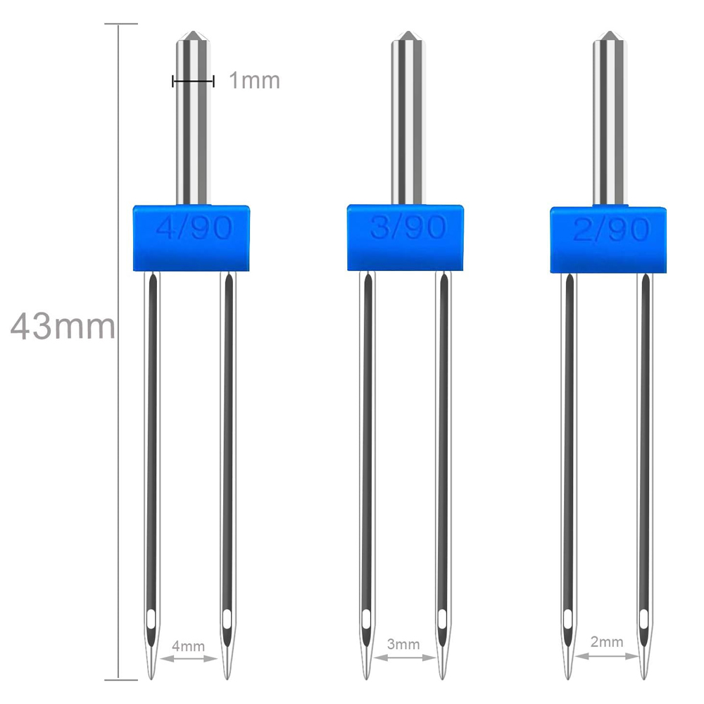 6PCS Doppio ago Doppio ago con - Twin Needle Stretch recensione e prezzo